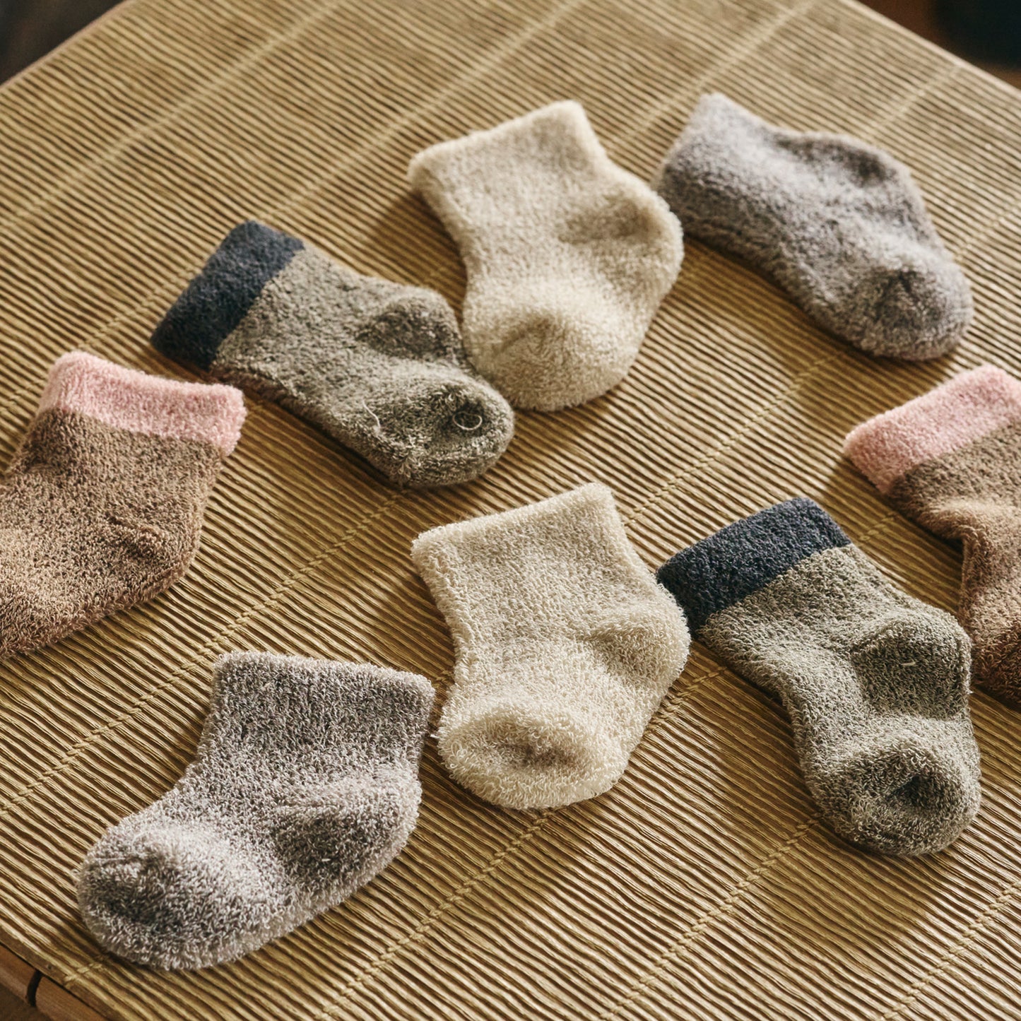 yahae | ORGANIC COTTON BLENDED YAK PILE SOCKS FOR BABY｜7-6600