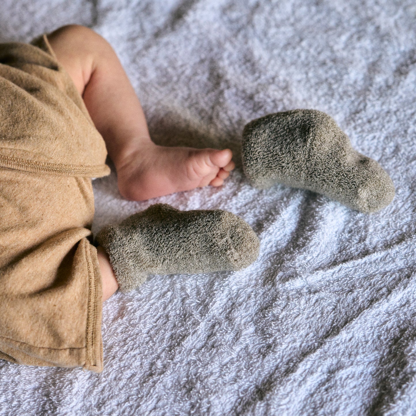 yahae | ORGANIC COTTON BLENDED YAK PILE SOCKS FOR BABY｜7-6600